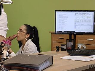 Loan4k Brunette Hottie Fucks for New Music Gear Cash