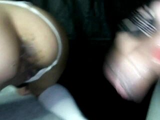 whoa boyfriend in drag assfucks tiny latina brunette 😲🍑🍆