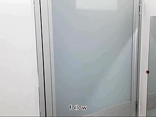 Doctora massages cock then begs patient fuck her wet pussy?