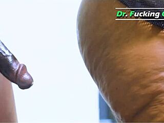 patient kneels sucking doctor's cock in hospital ward