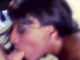 90s ebony pornstar with big tits and ass dives into african anal paradise