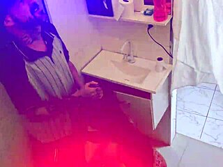 stranger sneaks into women's bathroom at club and fucks married woman hard