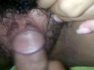 my mother-in-law wants her wet hairy pussy rubbed