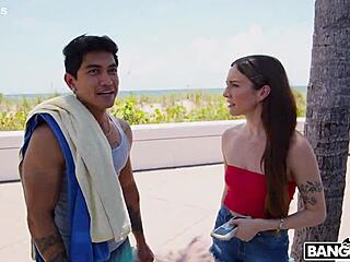 big bang bus babe creampied deep cowgirl style 😍💦🍆