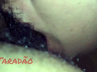 bbw latina milf in lingerie gets ass worshipped then huge cock handjob pov