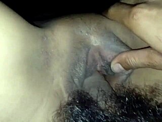 Shaved Pussy Creampied by Huge Long Cock