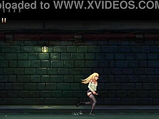 Wow Blonde Gangbang Game Explodes Part 1