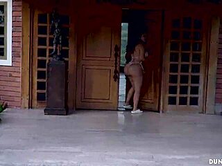 sneak into mei cornejo's pool for huge ass worship and live rimming