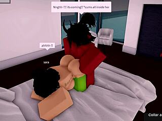 demon pounding roblox slut while girlfriend watches - wanna see?