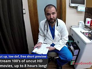 Taylor ortega's wild doctor exam turns into anal fun