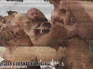 mells blanco endures 5on1 triple vaginal gangbang with deepthroat and pee