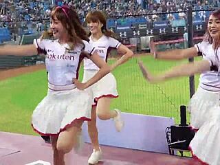 sexy cheerleaders dancing with perfect bodies 🔥💃😍