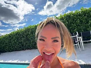 sexy asian neighbor linda lan fucks jmac's huge cock doggystyle 😍🍑💦