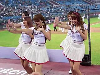 sexy cheerleaders dancing with perfect bodies 🔥💃😍