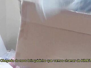 Girlfriend's New Sex Machine Dildo Orgasm Ride!