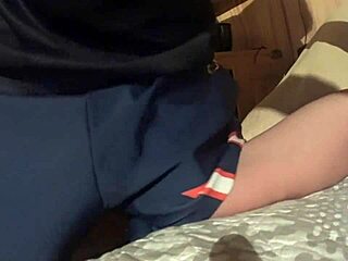 WIFE GETS MASSAGE AND STROKES DICK RAW!