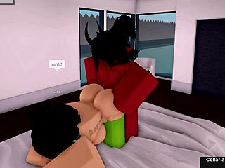 demon pounding roblox slut while girlfriend watches - wanna see?