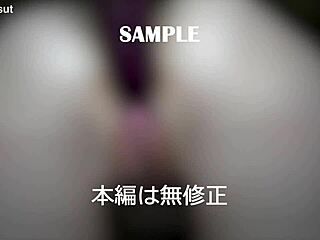 Damn, this stunning Japanese housewife moans wild from vibrator and stranger cock! 😩💦