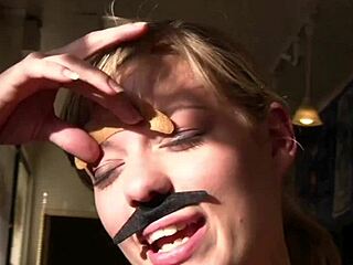 nicole ray 18 strokes thick cock restroom plowing