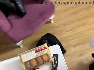 innocent cookie girl bends over for daddy's creampie quickie