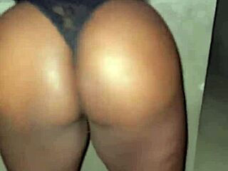 latina milf with natural big tits gets fucked hard at home