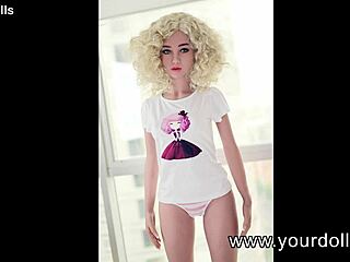blonde fuck doll yourdoll spreads ass tits for seduction play
