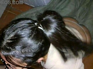 Innocent White Socks Hide Latina Wife's Neighbor Cum Feast