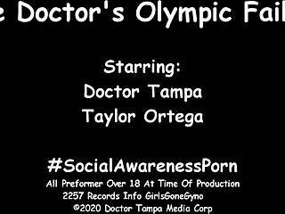 Taylor ortega's wild doctor exam turns into anal fun