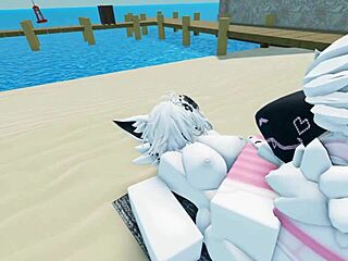 shark wanna go all out furry fucking on beach roblox?