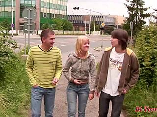 innocent teen bisex trio hides wild boy-boy-girl secrets