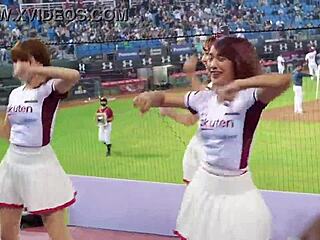 sexy cheerleaders dancing with perfect bodies 🔥💃😍