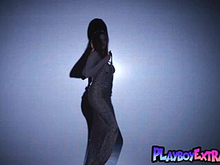 maitland ward unleashes intense mature redhead striptease