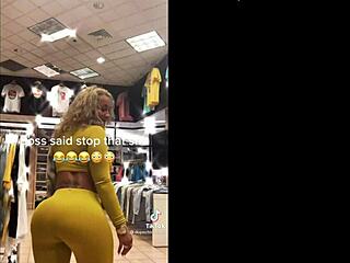 Big Booty Latina Milf's Juicy Ass Shakes in Candid Heat