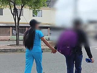 mexican nurse milf invites patients home for wild sexual romps