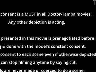 freshman giggles through mandatory hitachi orgasm from tampa doctor