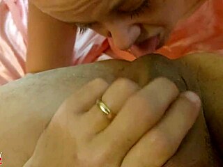 french milf in satin lingerie deepthroats cock rimming balls pov