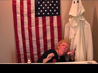 Donald Trump KKK Presser: Watch My Dildo Handjob Party Outrage!