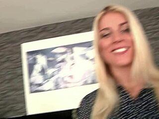 Amateur Casting Tempts Horny Girl Into Bent-Over Doggystyle and Missionary Pounding