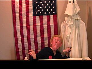 Donald Trump KKK Presser: Watch My Dildo Handjob Party Outrage!