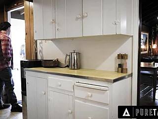 Can you believe these pervert mature weirdos trick innocent Laney Grey's virginity away?