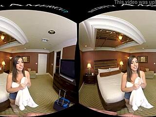 my heart pounds seeing big natural tits bounce in naughty vr hotel sex