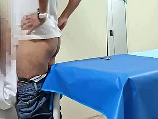 spy cam catches latina doctor bending over doggystyle with patient in hospital 😏🔥