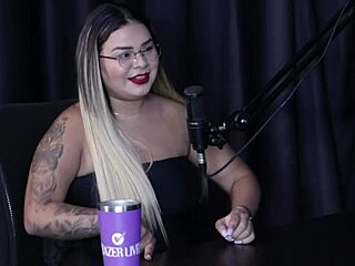 She Thought Porn Was Easy... Called Penelope Daily To Masturbate Her Fetish On XVideos - Suellen Barrar In Sheer Red!