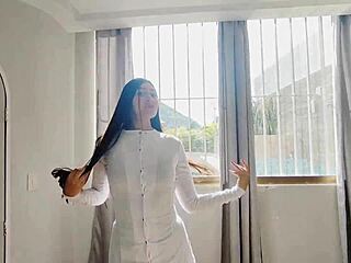 evil nurse stepsis gets fucked hard by bro in hotel!!
