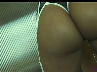 sanktor's asian skinny maid strips teases and dances nude