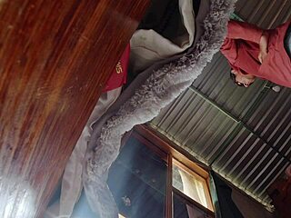 😈 culona estudiante lifts skirt shows panties teases padrastro before studying 📚🍑