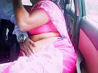 indian housewife's steamy car romance with boyfriend