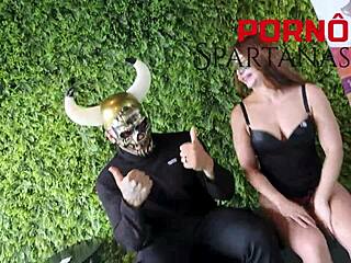 cintia told her cuckold he can handle these huge horns while i ride bbc rough