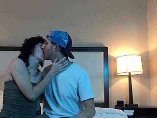 Petite tattooed teen makes out hot and heavy
