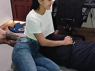 whoa my best friend's wife shocks me with deepthroat surprise 😲🍆💦